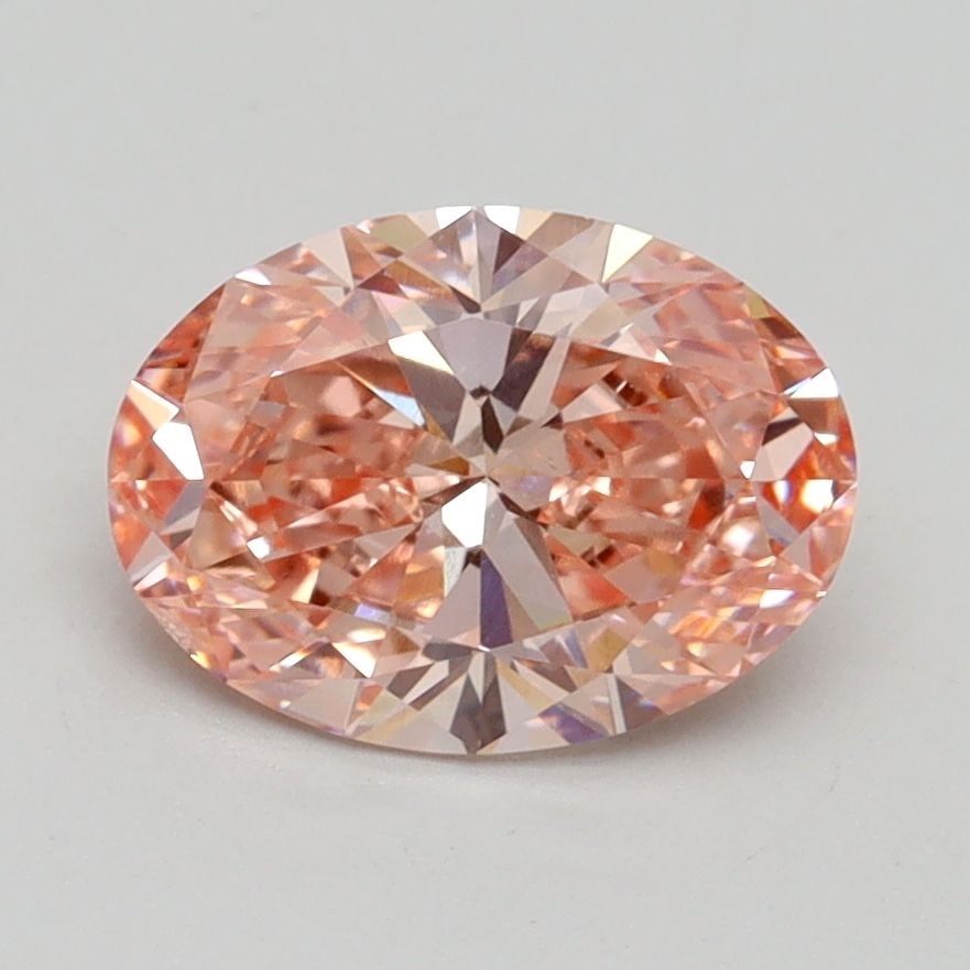 Loose Diamond - OVAL 1.56ct Fancy Intense Pink VS2: Loose Diamond - OVAL 1.56ct Fancy Intense Pink VS2 Source: This is a real non-mined Diamond that has been grown in a lab Shape: OVAL Carats: 1.56 Color: Fancy Intense Pink Certification: IGI Video: