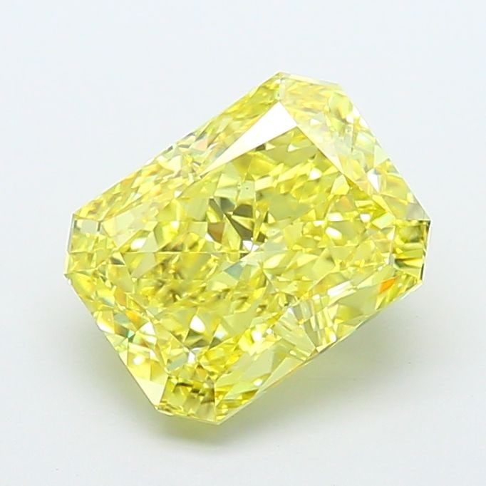Loose Diamond - RADIANT 4.91ct Fancy Intense Yellow VS2: Loose Diamond - RADIANT 4.91ct Fancy Intense Yellow VS2 Source: This is a real non-mined Diamond that has been grown in a lab Shape: RADIANT Carats: 4.91 Color: Fancy Intense Yellow Certification: IGI