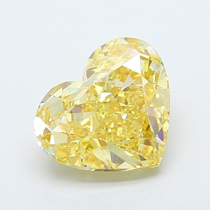 Loose Diamond - HEART 5.02ct Fancy Yellow VS1: Loose Diamond - HEART 5.02ct Fancy Yellow VS1 Source: This is a real non-mined Diamond that has been grown in a lab Shape: HEART Carats: 5.02 Color: Fancy Yellow Certification: IGI Video: