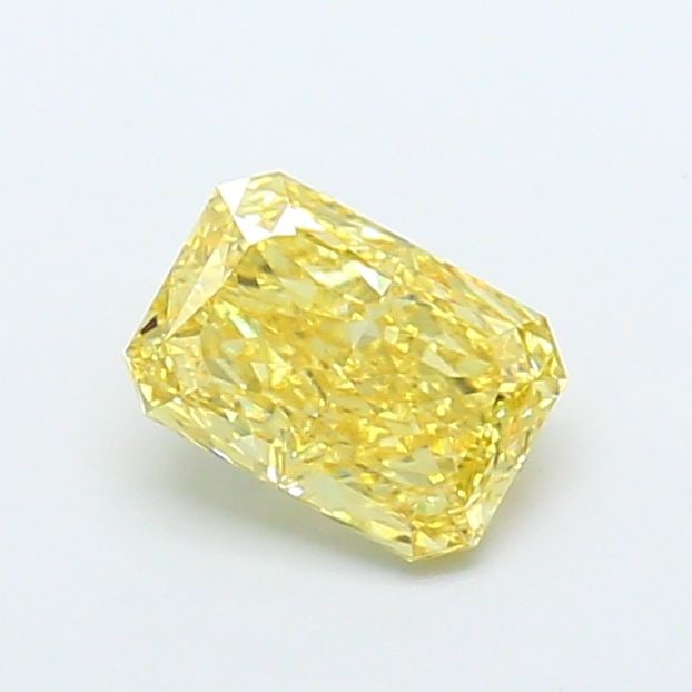 Loose Diamond - RADIANT 1.03ct Fancy Intense Yellow VVS2: Loose Diamond - RADIANT 1.03ct Fancy Intense Yellow VVS2 Source: This is a real non-mined Diamond that has been grown in a lab Shape: RADIANT Carats: 1.03 Color: Fancy Intense Yellow Certification: IG