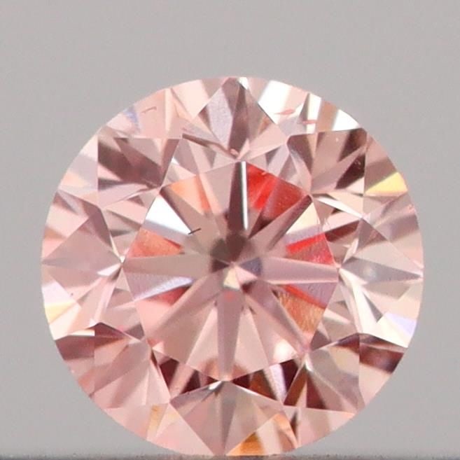 Loose Diamond - ROUND 0.17ct Fancy Pink VS2: Loose Diamond - ROUND 0.17ct Fancy Pink VS2 Source: This is a real non-mined Diamond that has been grown in a lab Shape: ROUND Carats: 0.17 Color: Fancy Pink Certification: IGI Video: