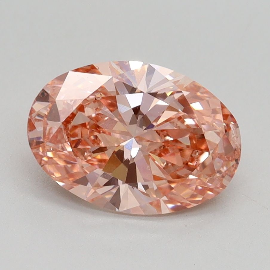 Loose Diamond - OVAL 1.7ct Fancy Intense Pink SI1: Loose Diamond - OVAL 1.7ct Fancy Intense Pink SI1 Source: This is a real non-mined Diamond that has been grown in a lab Shape: OVAL Carats: 1.7 Color: Fancy Intense Pink Certification: IGI Video: