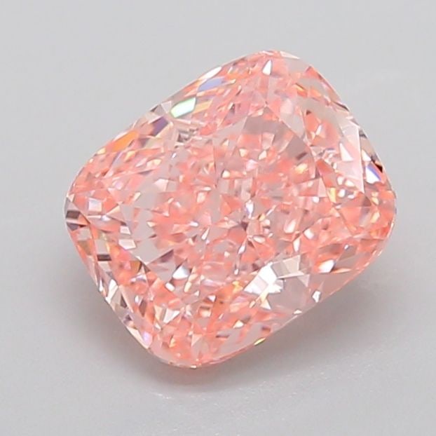 Loose Diamond - CUSHION MODIFIED 2.47ct Fancy Vivid Pink VVS2: Loose Diamond - CUSHION MODIFIED 2.47ct Fancy Vivid Pink VVS2 Source: This is a real non-mined Diamond that has been grown in a lab Shape: CUSHION MODIFIED Carats: 2.47 Color: Fancy Vivid Pink Certifi