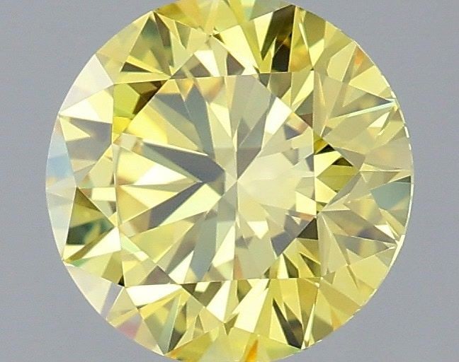 Ideal Loose Diamond - ROUND 1.32ct Fancy Vivid Yellow VVS1: Ideal Loose Diamond - ROUND 1.32ct Fancy Vivid Yellow VVS1 Source: This is a real non-mined Diamond that has been grown in a lab Shape: ROUND Carats: 1.32 Color: Fancy Vivid Yellow Certification: IGI 