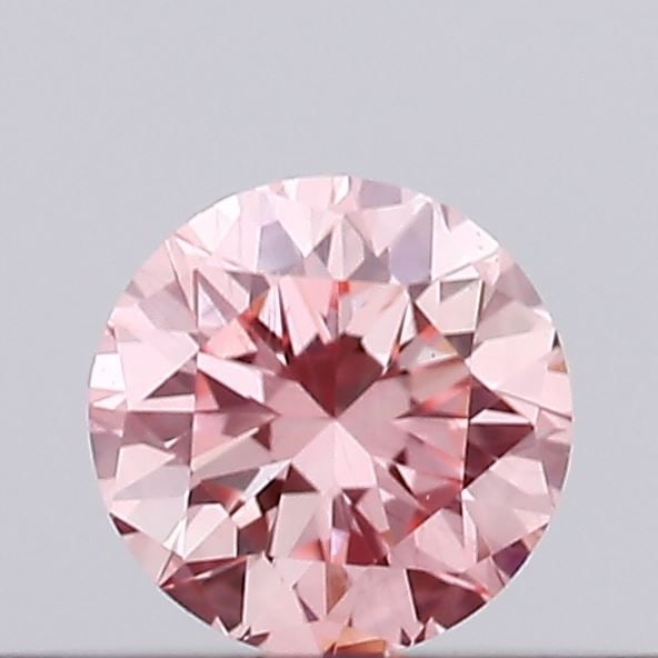 Loose Diamond - ROUND 0.2ct Fancy Vivid Pink VS1 (1 of 1)