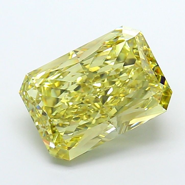 Loose Diamond - RADIANT 10.2ct Fancy Intense Yellow VS2: Loose Diamond - RADIANT 10.2ct Fancy Intense Yellow VS2 Source: This is a real non-mined Diamond that has been grown in a lab Shape: RADIANT Carats: 10.2 Color: Fancy Intense Yellow Certification: IGI