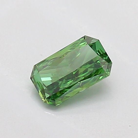 Loose Diamond - RADIANT 0.33ct Fancy Vivid Green VVS2 (1 of 1)