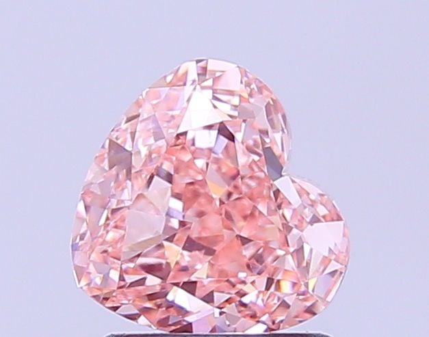 Loose Diamond - HEART 1.53ct Fancy Vivid Pink VVS2: Loose Diamond - HEART 1.53ct Fancy Vivid Pink VVS2 Source: This is a real non-mined Diamond that has been grown in a lab Shape: HEART Carats: 1.53 Color: Fancy Vivid Pink Certification: IGI Video: