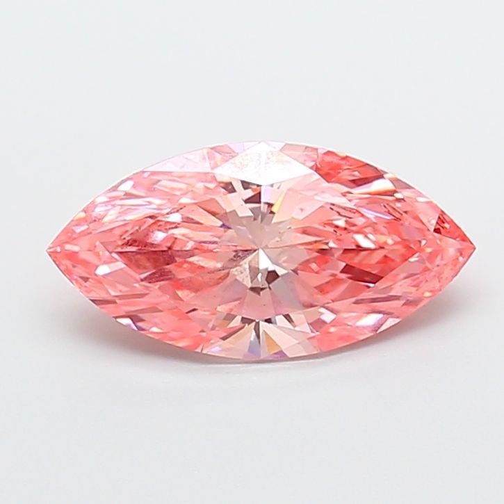 Loose Diamond - MARQUISE 3.02ct Fancy Vivid Pink VS1: Loose Diamond - MARQUISE 3.02ct Fancy Vivid Pink VS1 Source: This is a real non-mined Diamond that has been grown in a lab Shape: MARQUISE Carats: 3.02 Color: Fancy Vivid Pink Certification: IGI Video