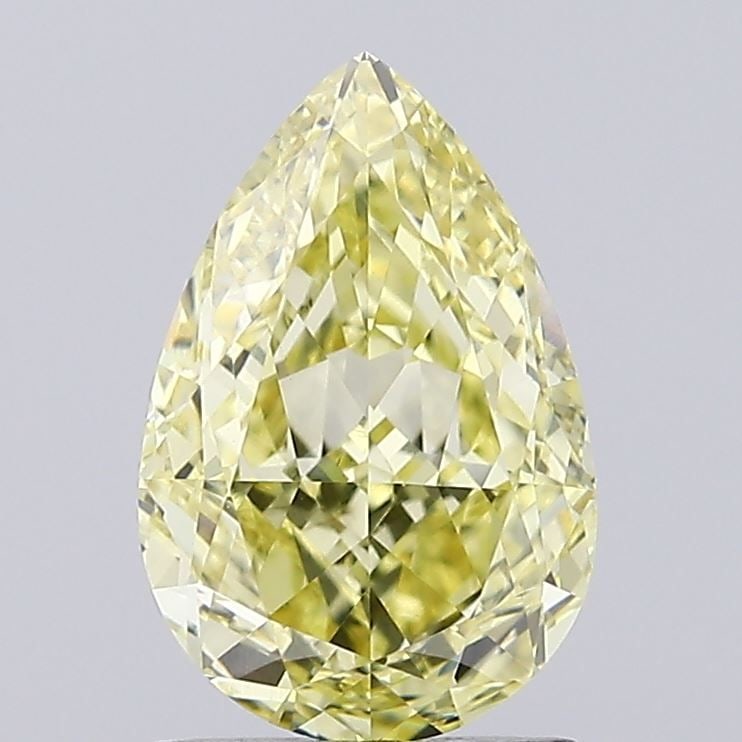 Loose Diamond - PEAR 1.76ct Fancy Intense Yellow VS1: Loose Diamond - PEAR 1.76ct Fancy Intense Yellow VS1 Source: This is a real non-mined Diamond that has been grown in a lab Shape: PEAR Carats: 1.76 Color: Fancy Intense Yellow Certification: IGI Video