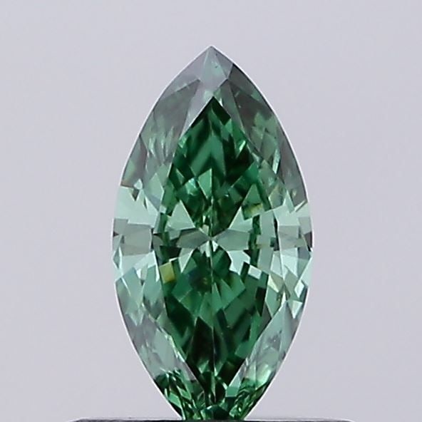 Loose Diamond - MARQUISE 0.32ct Fancy Vivid Green VS1: Loose Diamond - MARQUISE 0.32ct Fancy Vivid Green VS1 Source: This is a real non-mined Diamond that has been grown in a lab Shape: MARQUISE Carats: 0.32 Color: Fancy Vivid Green Certification: NONE Vi
