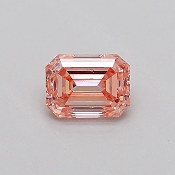 Loose Diamond - EMERALD 0.32ct Fancy Intense Pink SI1: Loose Diamond - EMERALD 0.32ct Fancy Intense Pink SI1 Source: This is a real non-mined Diamond that has been grown in a lab Shape: EMERALD Carats: 0.32 Color: Fancy Intense Pink Certification: IGI Vid