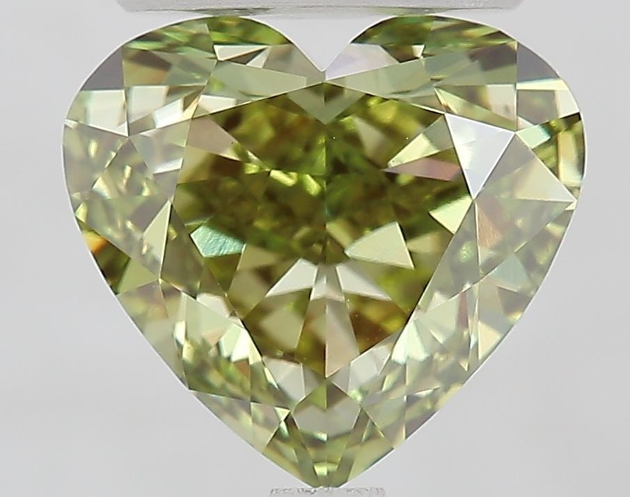 Loose Diamond - HEART 3.5ct Fancy Vivid Green VVS2: Loose Diamond - HEART 3.5ct Fancy Vivid Green VVS2 Source: This is a real non-mined Diamond that has been grown in a lab Shape: HEART Carats: 3.5 Color: Fancy Vivid Green Certification: IGI Video: