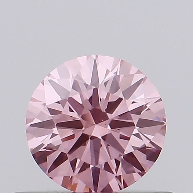 Loose Diamond - ROUND 0.36ct Fancy Vivid Pink VS1: Loose Diamond - ROUND 0.36ct Fancy Vivid Pink VS1 Source: This is a real non-mined Diamond that has been grown in a lab Shape: ROUND Carats: 0.36 Color: Fancy Vivid Pink Certification: NONE Video: