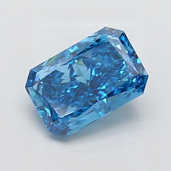 Loose Diamond - RADIANT 2.06ct Fancy Vivid Blue VS1: Loose Diamond - RADIANT 2.06ct Fancy Vivid Blue VS1 Source: This is a real non-mined Diamond that has been grown in a lab Shape: RADIANT Carats: 2.06 Color: Fancy Vivid Blue Certification: IGI Video: