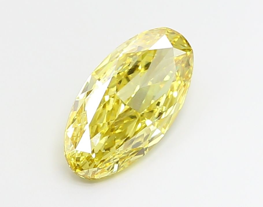 Loose Diamond - OVAL 4.17ct Fancy Vivid Yellow VS1: Loose Diamond - OVAL 4.17ct Fancy Vivid Yellow VS1 Source: This is a real non-mined Diamond that has been grown in a lab Shape: OVAL Carats: 4.17 Color: Fancy Vivid Yellow Certification: IGI Video: