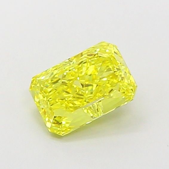 Loose Diamond - RADIANT 1.09ct Fancy Vivid Yellow IF: Loose Diamond - RADIANT 1.09ct Fancy Vivid Yellow IF Source: This is a real non-mined Diamond that has been grown in a lab Shape: RADIANT Carats: 1.09 Color: Fancy Vivid Yellow Certification: IGI Vide
