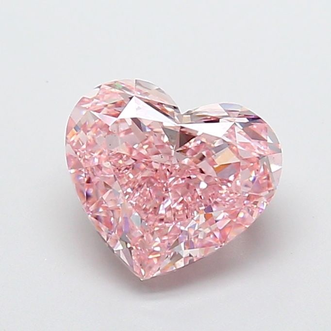 Loose Diamond - HEART 4.03ct Fancy Intense Pink VS2: Loose Diamond - HEART 4.03ct Fancy Intense Pink VS2 Source: This is a real non-mined Diamond that has been grown in a lab Shape: HEART Carats: 4.03 Color: Fancy Intense Pink Certification: IGI Video: