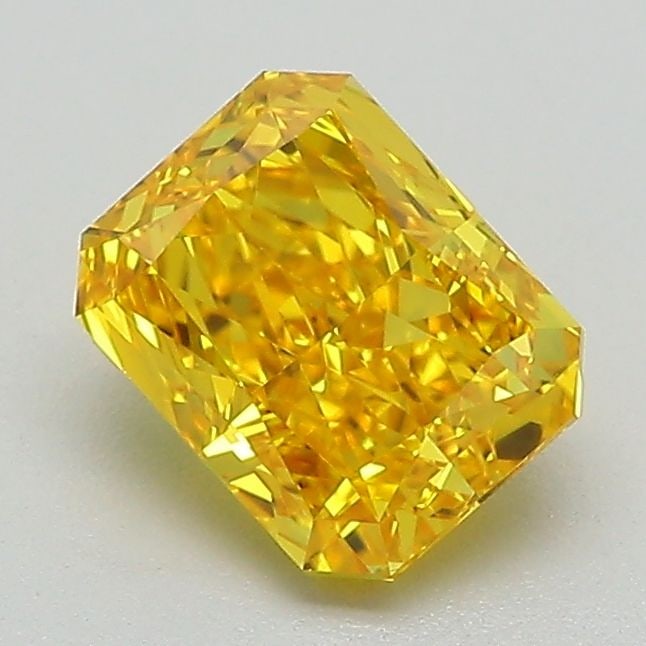 Loose Diamond - RADIANT 1.16ct Fancy Vivid Yellow VVS2: Loose Diamond - RADIANT 1.16ct Fancy Vivid Yellow VVS2 Source: This is a real non-mined Diamond that has been grown in a lab Shape: RADIANT Carats: 1.16 Color: Fancy Vivid Yellow Certification: IGI Vi