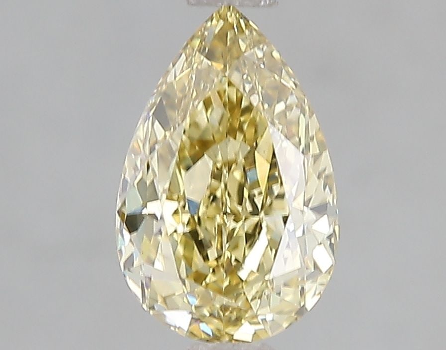 Loose Diamond - PEAR 1.57ct Fancy Intense Yellow VS1: Loose Diamond - PEAR 1.57ct Fancy Intense Yellow VS1 Source: This is a real non-mined Diamond that has been grown in a lab Shape: PEAR Carats: 1.57 Color: Fancy Intense Yellow Certification: IGI Video