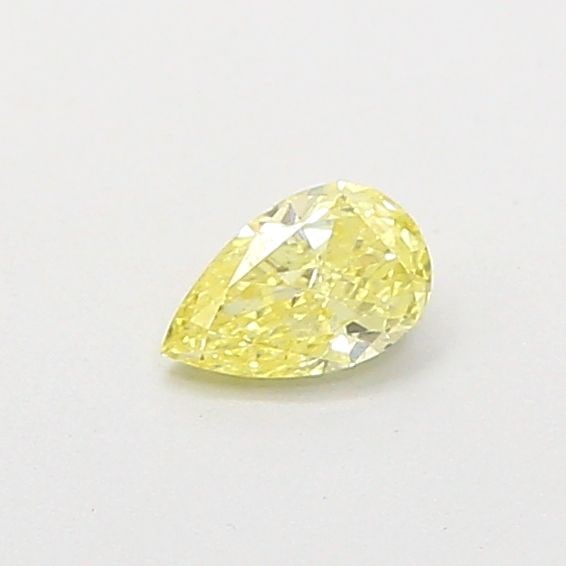 Loose Diamond - PEAR 0.25ct Fancy Vivid Yellow VS1: Loose Diamond - PEAR 0.25ct Fancy Vivid Yellow VS1 Source: This is a real non-mined Diamond that has been grown in a lab Shape: PEAR Carats: 0.25 Color: Fancy Vivid Yellow Certification: NONE Video: