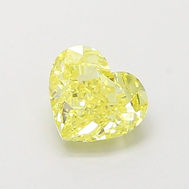 Loose Diamond - HEART 1.02ct Fancy Intense Yellow VS2: Loose Diamond - HEART 1.02ct Fancy Intense Yellow VS2 Source: This is a real non-mined Diamond that has been grown in a lab Shape: HEART Carats: 1.02 Color: Fancy Intense Yellow Certification: IGI Vid