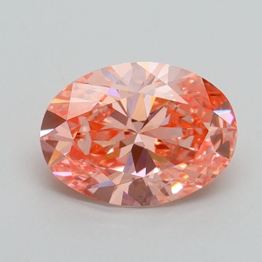 Loose Diamond - OVAL 1.51ct Fancy Vivid Pink VS1: Loose Diamond - OVAL 1.51ct Fancy Vivid Pink VS1 Source: This is a real non-mined Diamond that has been grown in a lab Shape: OVAL Carats: 1.51 Color: Fancy Vivid Pink Certification: IGI Video:
