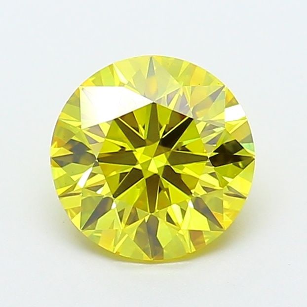 Ideal Loose Diamond - ROUND 1.99ct Fancy Vivid Yellow VVS2: Ideal Loose Diamond - ROUND 1.99ct Fancy Vivid Yellow VVS2 Source: This is a real non-mined Diamond that has been grown in a lab Shape: ROUND Carats: 1.99 Color: Fancy Vivid Yellow Certification: IGI 
