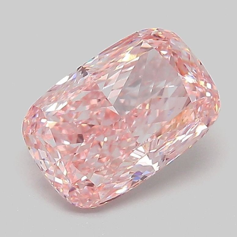 Loose Diamond - CUSHION MODIFIED 2.01ct Fancy Vivid Pink VS1: Loose Diamond - CUSHION MODIFIED 2.01ct Fancy Vivid Pink VS1 Source: This is a real non-mined Diamond that has been grown in a lab Shape: CUSHION MODIFIED Carats: 2.01 Color: Fancy Vivid Pink Certific