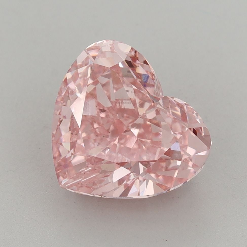 Loose Diamond - HEART 3.18ct Fancy Vivid Pink VVS2: Loose Diamond - HEART 3.18ct Fancy Vivid Pink VVS2 Source: This is a real non-mined Diamond that has been grown in a lab Shape: HEART Carats: 3.18 Color: Fancy Vivid Pink Certification: IGI Video: