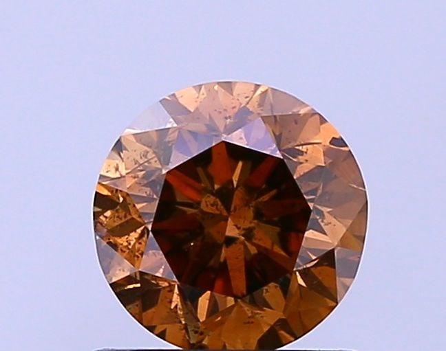 Loose Diamond - ROUND 1.05ct Fancy Brown SI2: Loose Diamond - ROUND 1.05ct Fancy Brown SI2 Source: Natural Shape: ROUND Carats: 1.05 Color: Fancy Brown Certification: NONE Video: