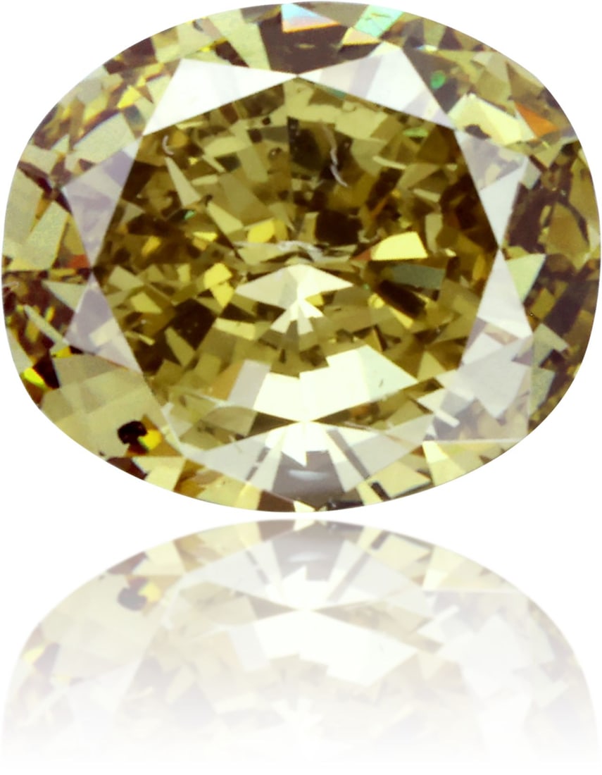 Loose Diamond - OVAL 1.0ct Fancy Deep Brownish Greenish Yellow SI2: Loose Diamond - OVAL 1.0ct Fancy Deep Brownish Greenish Yellow SI2 Source: Natural Shape: OVAL Carats: 1.0 Color: Fancy Deep Brownish Greenish Yellow Certification: GIA The Diamond Depot Guarantee: Al
