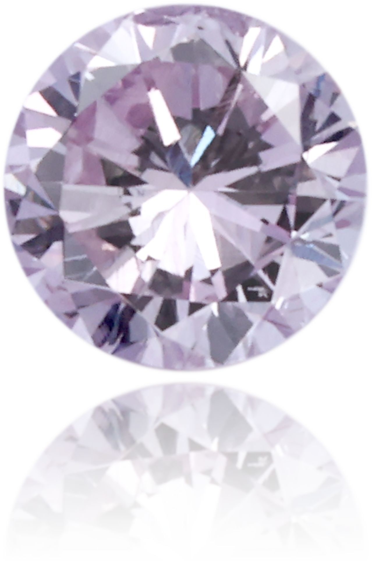 Loose Diamond - ROUND 0.18ct Fancy Pinkish Purple I1 (1 of 1)