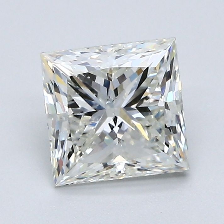 Loose Diamond - PRINCESS 1.52ct J SI1: Loose Diamond - PRINCESS 1.52ct J SI1 Source: Natural Shape: PRINCESS Carats: 1.52 Color: J Clarity: SI1 Certification: GIA Video: