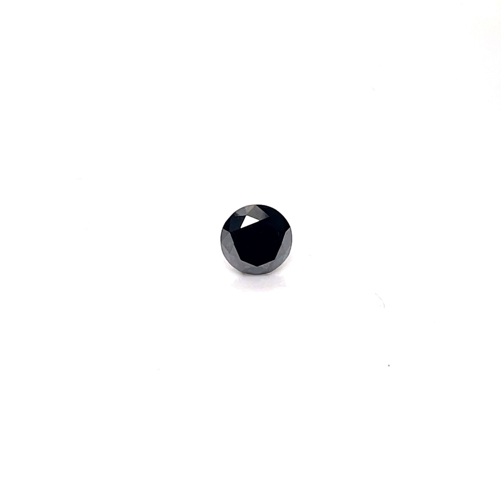 Loose Diamond - ROUND 1.25ct Fancy Black: Loose Diamond - ROUND 1.25ct Fancy Black Source: Natural Shape: ROUND Carats: 1.25 Color: Fancy Black Certification: IGI Video: