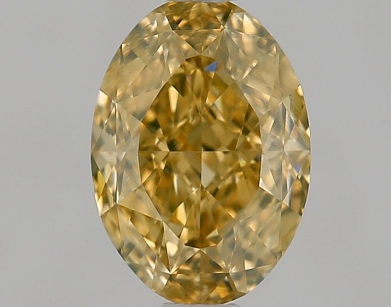 Loose Diamond - OVAL 1.02ct Fancy Brownish Orangey Yellow VS1: Loose Diamond - OVAL 1.02ct Fancy Brownish Orangey Yellow VS1 Source: Natural Shape: OVAL Carats: 1.02 Color: Fancy Brownish Orangey Yellow Certification: GIA Video: