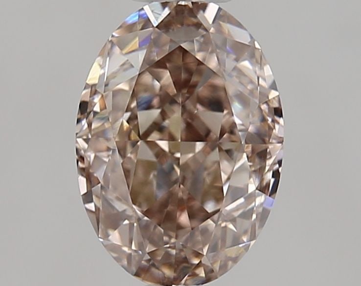 Loose Diamond - OVAL 1.12ct Fancy Orangey Brown VS2: Loose Diamond - OVAL 1.12ct Fancy Orangey Brown VS2 Source: Natural Shape: OVAL Carats: 1.12 Color: Fancy Orangey Brown Certification: GIA Video: