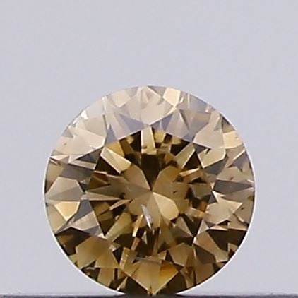 Loose Diamond - ROUND 0.18ct Fancy Brown SI2: Loose Diamond - ROUND 0.18ct Fancy Brown SI2 Source: Natural Shape: ROUND Carats: 0.18 Color: Fancy Brown Certification: NONE Video: