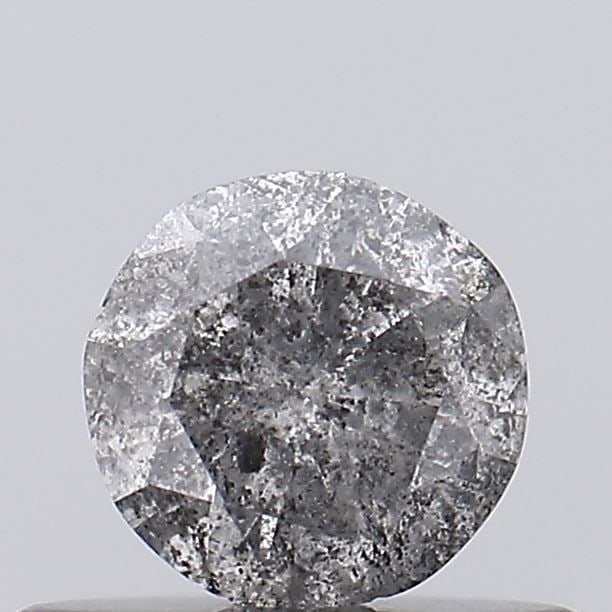 Loose Diamond - ROUND 0.35ct Salt and Pepper I3: Loose Diamond - ROUND 0.35ct Salt and Pepper I3 Source: Natural Shape: ROUND Carats: 0.35 Color: Salt and Pepper Certification: NONE Video: