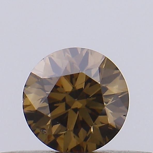 Loose Diamond - ROUND 0.22ct Fancy Brown SI1: Loose Diamond - ROUND 0.22ct Fancy Brown SI1 Source: Natural Shape: ROUND Carats: 0.22 Color: Fancy Brown Certification: NONE Video: