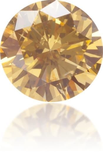 Loose Diamond - ROUND 0.4ct Fancy Yellowish Orange I1: Loose Diamond - ROUND 0.4ct Fancy Yellowish Orange I1 Source: Natural Shape: ROUND Carats: 0.4 Color: Fancy Yellowish Orange Certification: NONE The Diamond Depot Guarantee: All items in this auction 