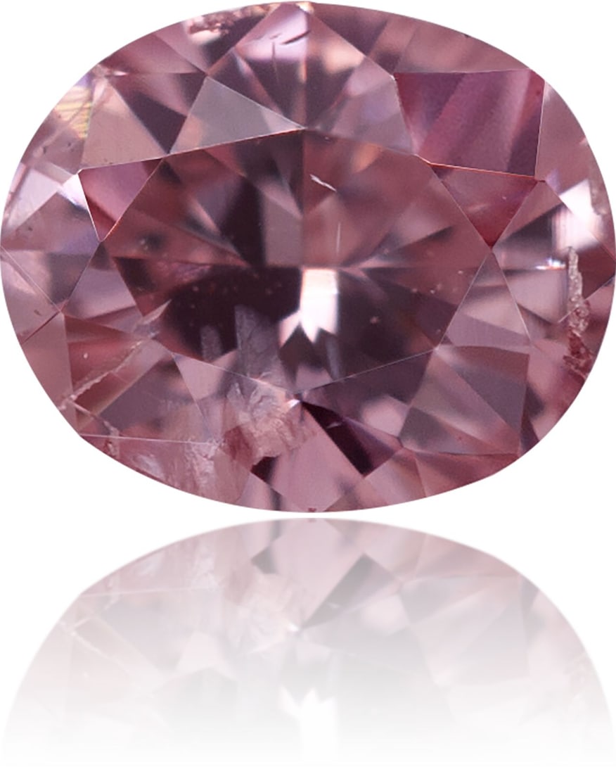 Loose Diamond - OVAL 0.13ct Fancy Vivid Pink I2: Loose Diamond - OVAL 0.13ct Fancy Vivid Pink I2 Source: Natural Shape: OVAL Carats: 0.13 Color: Fancy Vivid Pink Certification: GIA Video: