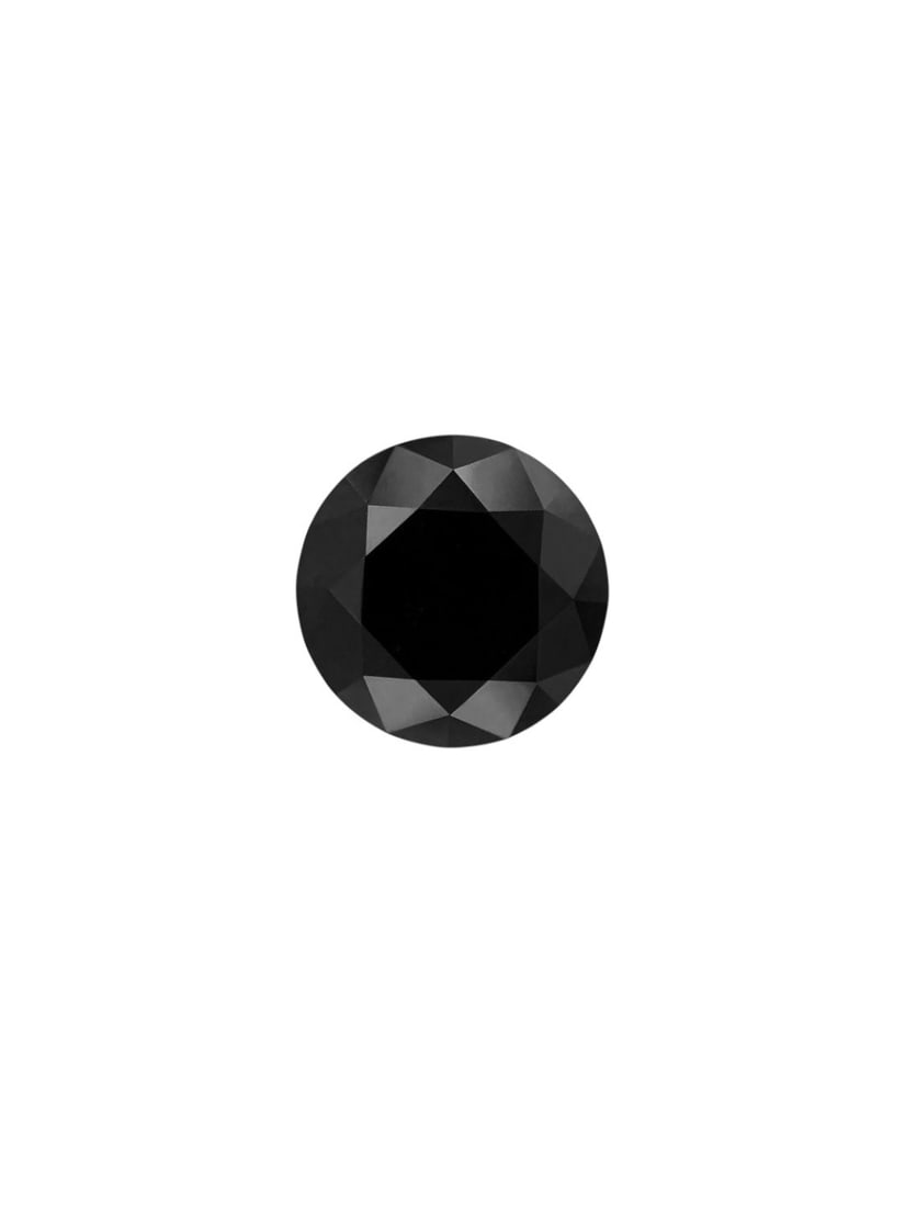 Loose Diamond - ROUND 0.28ct Fancy Black VVS2: Loose Diamond - ROUND 0.28ct Fancy Black VVS2 Source: Natural Shape: ROUND Carats: 0.28 Color: Fancy Black Certification: NONE The Diamond Depot Guarantee: All items in this auction are guaranteed to 