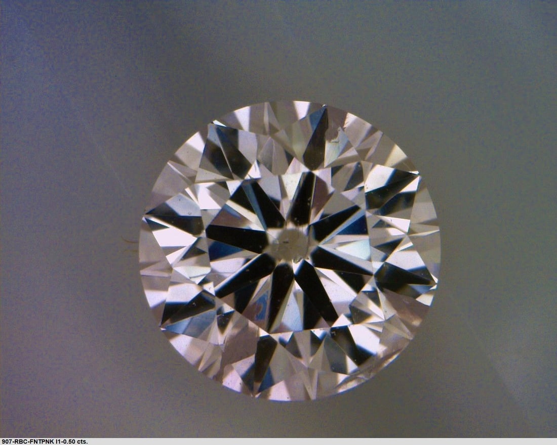 Loose Diamond - ROUND 0.5ct Faint Pink I1: Loose Diamond - ROUND 0.5ct Faint Pink I1 Source: Natural Shape: ROUND Carats: 0.5 Color: Faint Pink Certification: GIA The Diamond Depot Guarantee: All items in this auction are guaranteed to be 100%