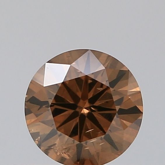 Loose Diamond - ROUND 0.16ct Fancy Brown SI2: Loose Diamond - ROUND 0.16ct Fancy Brown SI2 Source: Natural Shape: ROUND Carats: 0.16 Color: Fancy Brown Certification: NONE Video: