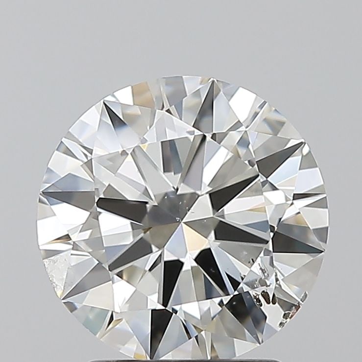 Loose Diamond - ROUND 2.01ct H SI2: Loose Diamond - ROUND 2.01ct H SI2 Source: Natural Shape: ROUND Carats: 2.01 Color: H Clarity: SI2 Certification: GIA Video: