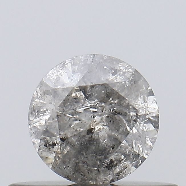 Loose Diamond - ROUND 0.36ct Salt and Pepper I3: Loose Diamond - ROUND 0.36ct Salt and Pepper I3 Source: Natural Shape: ROUND Carats: 0.36 Color: Salt and Pepper Certification: NONE Video: