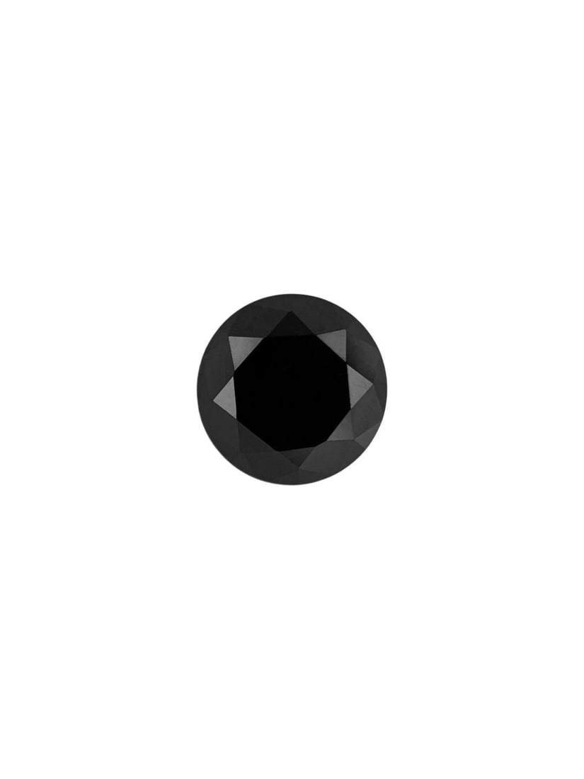 Loose Diamond - ROUND 0.22ct Fancy Black VVS2: Loose Diamond - ROUND 0.22ct Fancy Black VVS2 Source: Natural Shape: ROUND Carats: 0.22 Color: Fancy Black Certification: NONE The Diamond Depot Guarantee: All items in this auction are guaranteed to 
