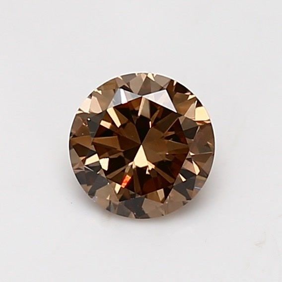 Loose Diamond - ROUND 0.7ct Fancy Brown VVS2: Loose Diamond - ROUND 0.7ct Fancy Brown VVS2 Source: Natural Shape: ROUND Carats: 0.7 Color: Fancy Brown Certification: GIA Video: