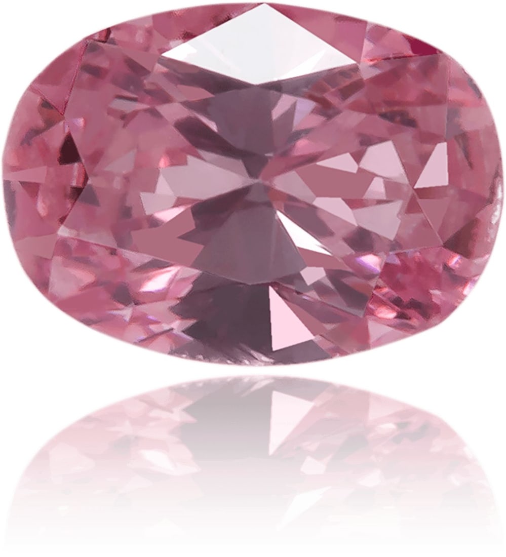 Loose Diamond - OVAL 0.16ct Fancy Intense Pink SI2: Loose Diamond - OVAL 0.16ct Fancy Intense Pink SI2 Source: Natural Shape: OVAL Carats: 0.16 Color: Fancy Intense Pink Certification: GIA The Diamond Depot Guarantee: All items in this auction are guar